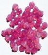 50 5mm Milky Pink Opal Baby Bell Flower Beads
